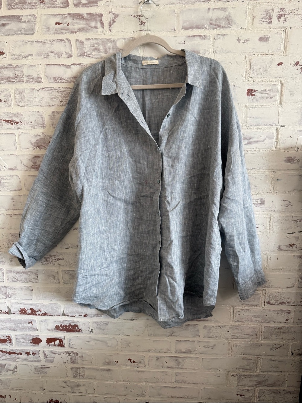 Eileen Fisher Linen Relaxed Two-Piece Set